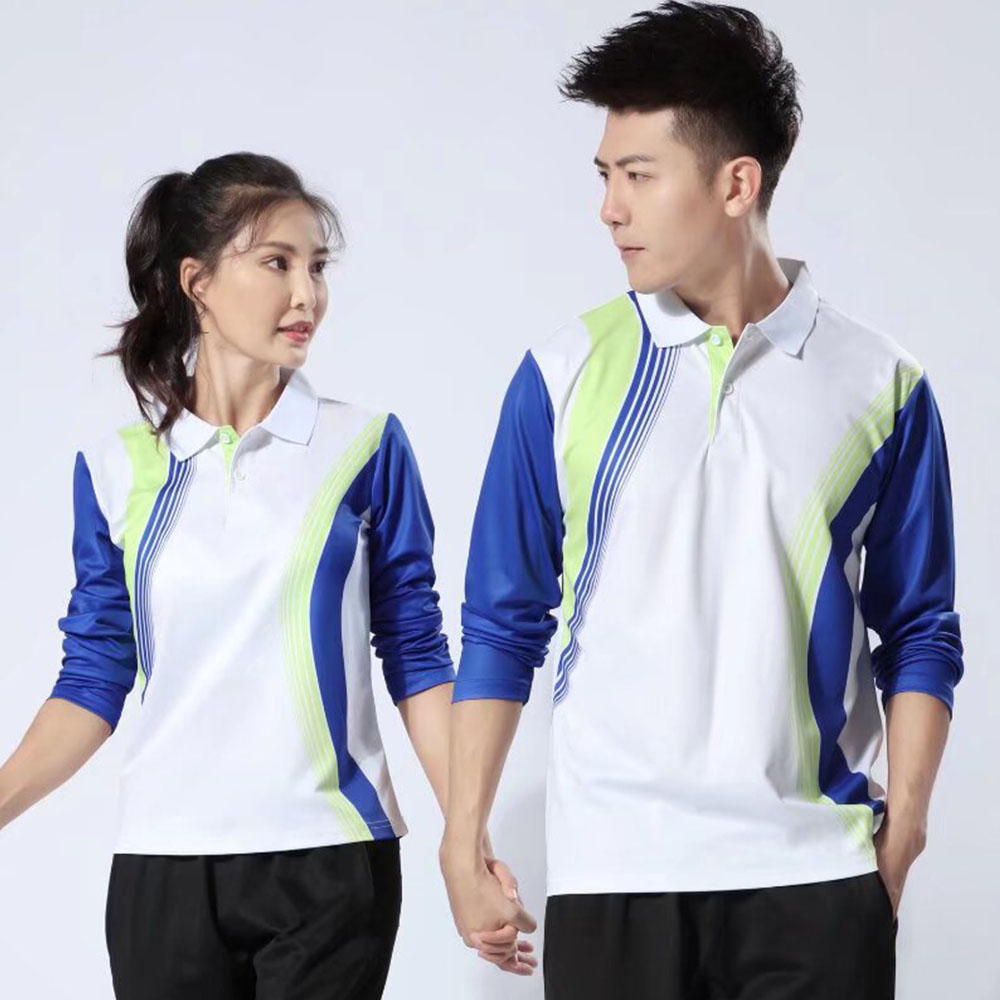 Table Tennis Uniform - 2024 bahar baskı tenis Badminton gömlek
