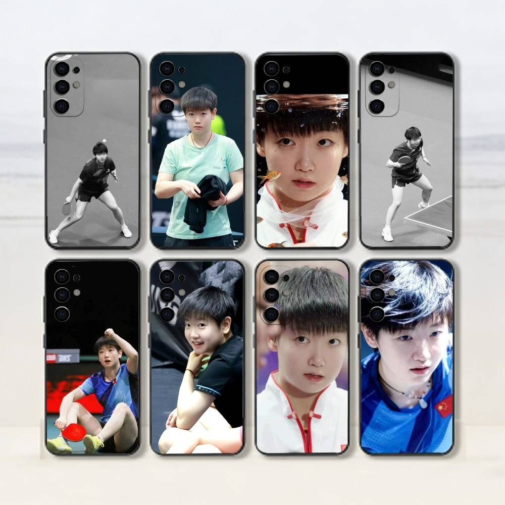 Table Tennis Quotes - Sun Yingsha-Masa tenisi oyuncusu Telefon Kılıfı