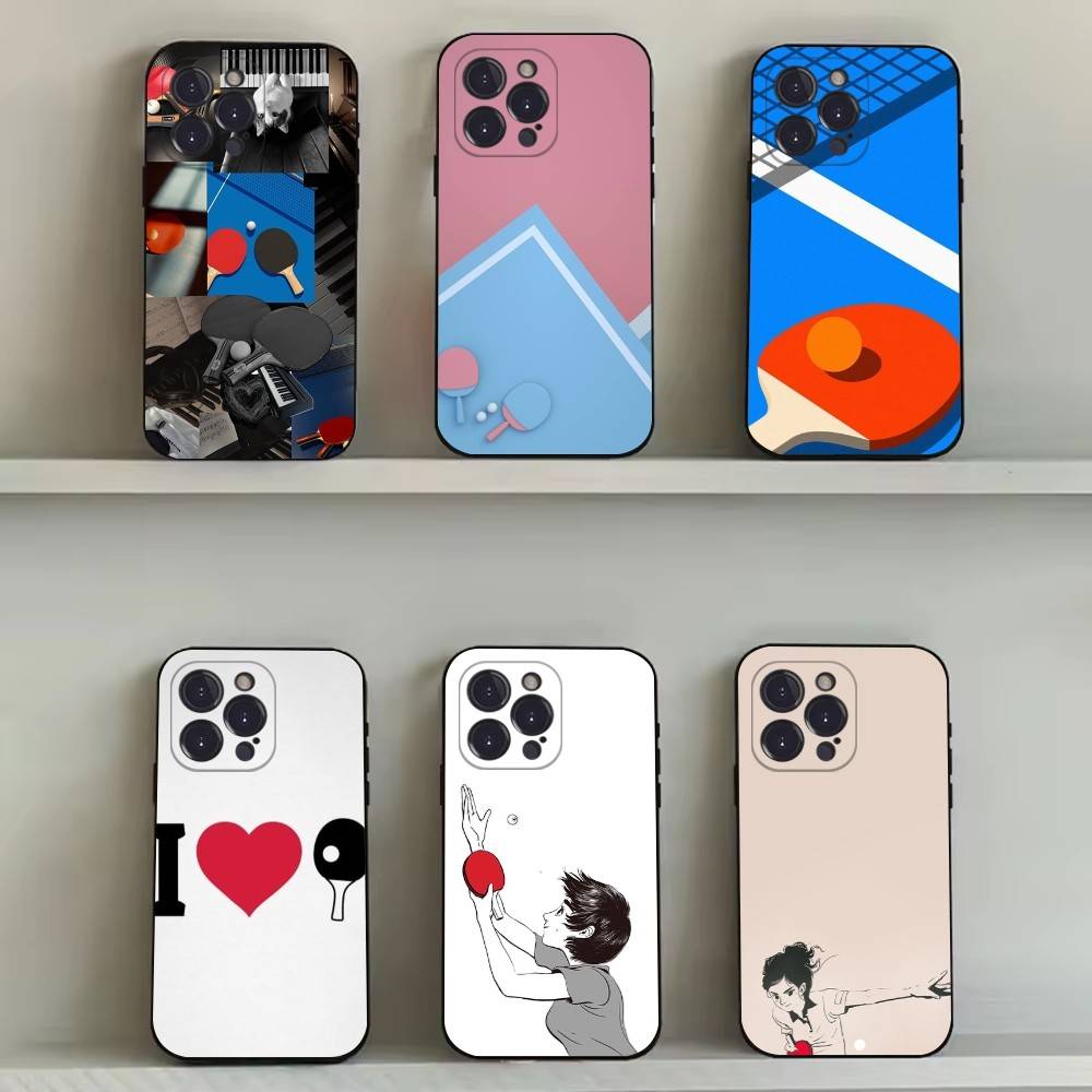 Table Tennis Quotes - Masa Tenisi Raketi Ping Pong Telefon