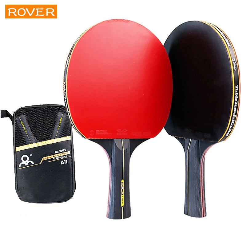 Table Tennis Forehand Rubber - 5/6 Yıldız Masa Tenisi Raketi 2