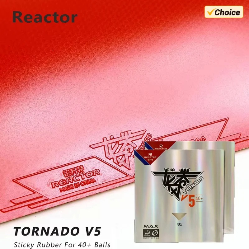 Table Tennis For Sale - REACTOR Tornado V5 Masa Tenisi Lastiği
