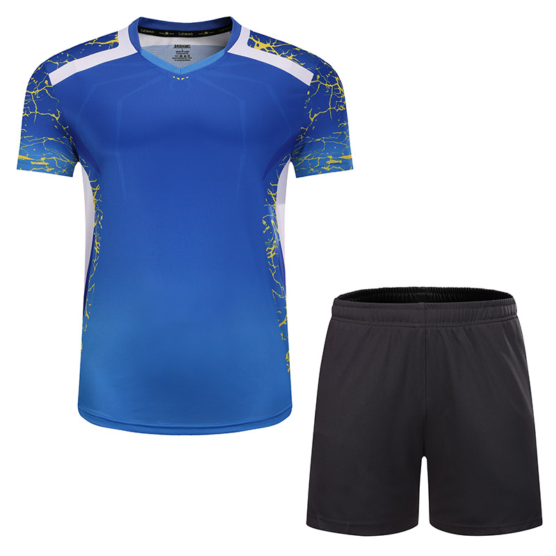 Table Tennis Uniform - Yeni erkekler kadınlar tenis T Shirt