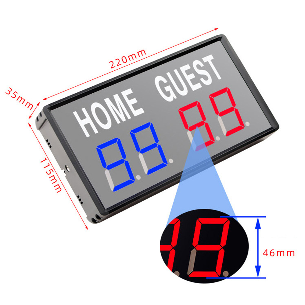 Taşınabilir 4 Haneli LED Skorb - Table Tennis Scoring incelemesi ve fiyatı