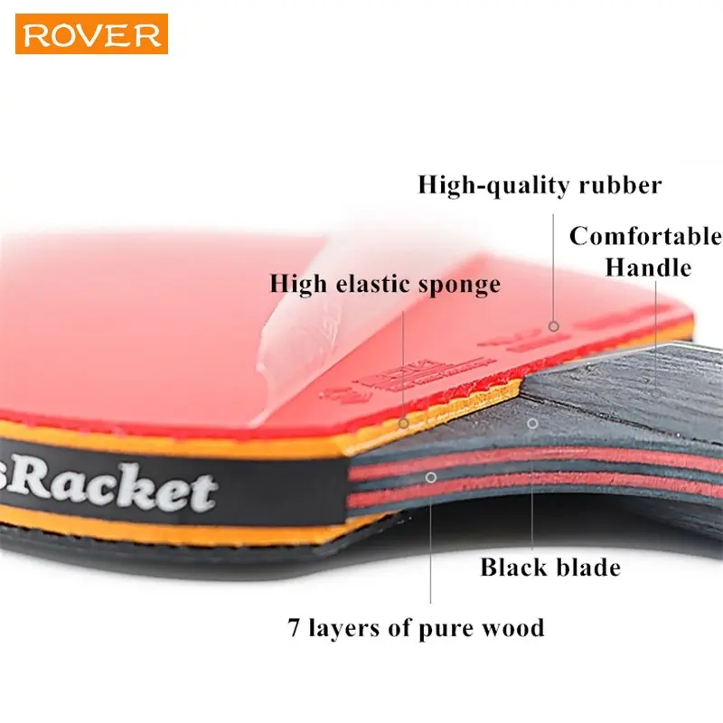 5/6 Yıldız Masa Tenisi Raketi  - Table Tennis Forehand Rubber incelemesi ve fiyatı