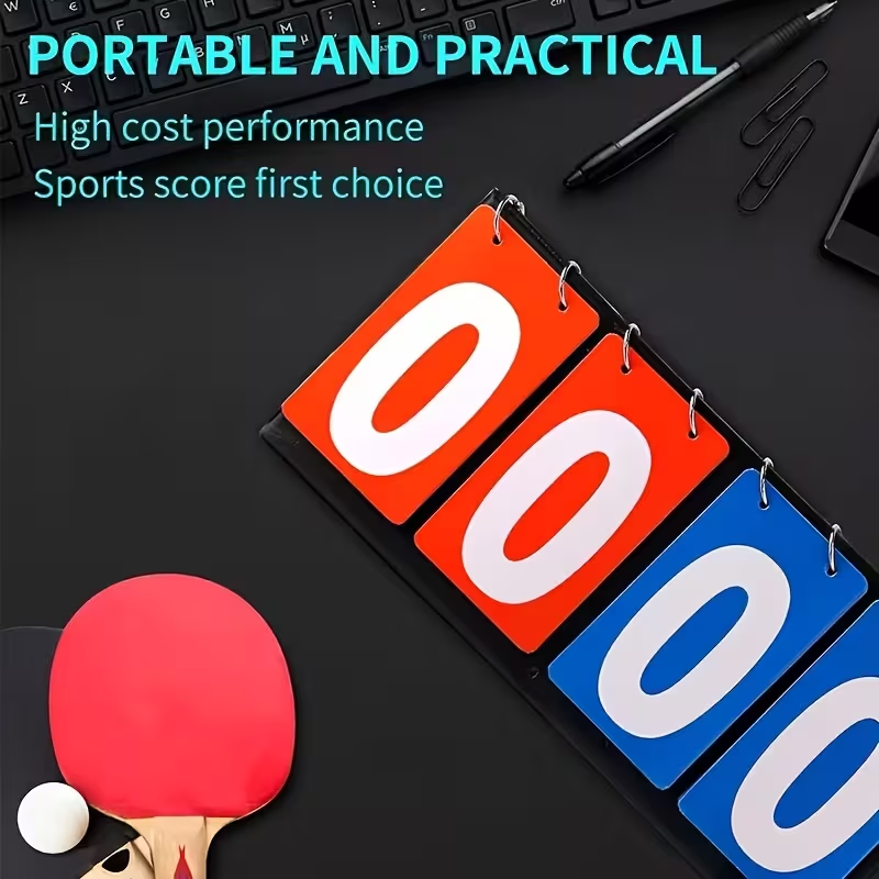 4 Haneli Çevirmeli Skor Tahtas - Table Tennis Scoring incelemesi ve fiyatı