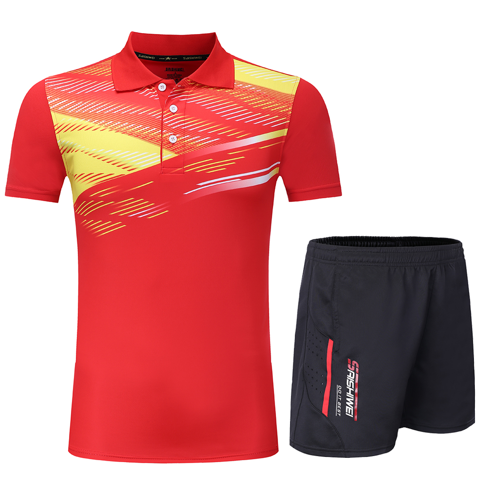 Yeni erkekler kadınlar tenis T - Table Tennis Uniform incelemesi ve fiyatı