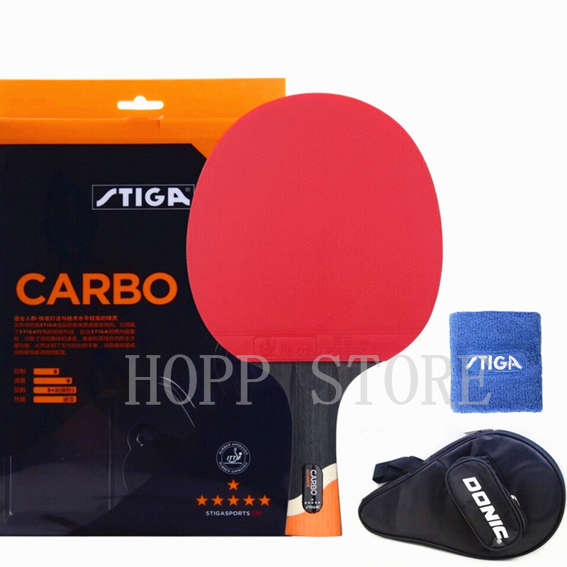 STIGA 6 yıldız raket saldırgan - Table Tennis Forehand Rubber incelemesi ve fiyatı